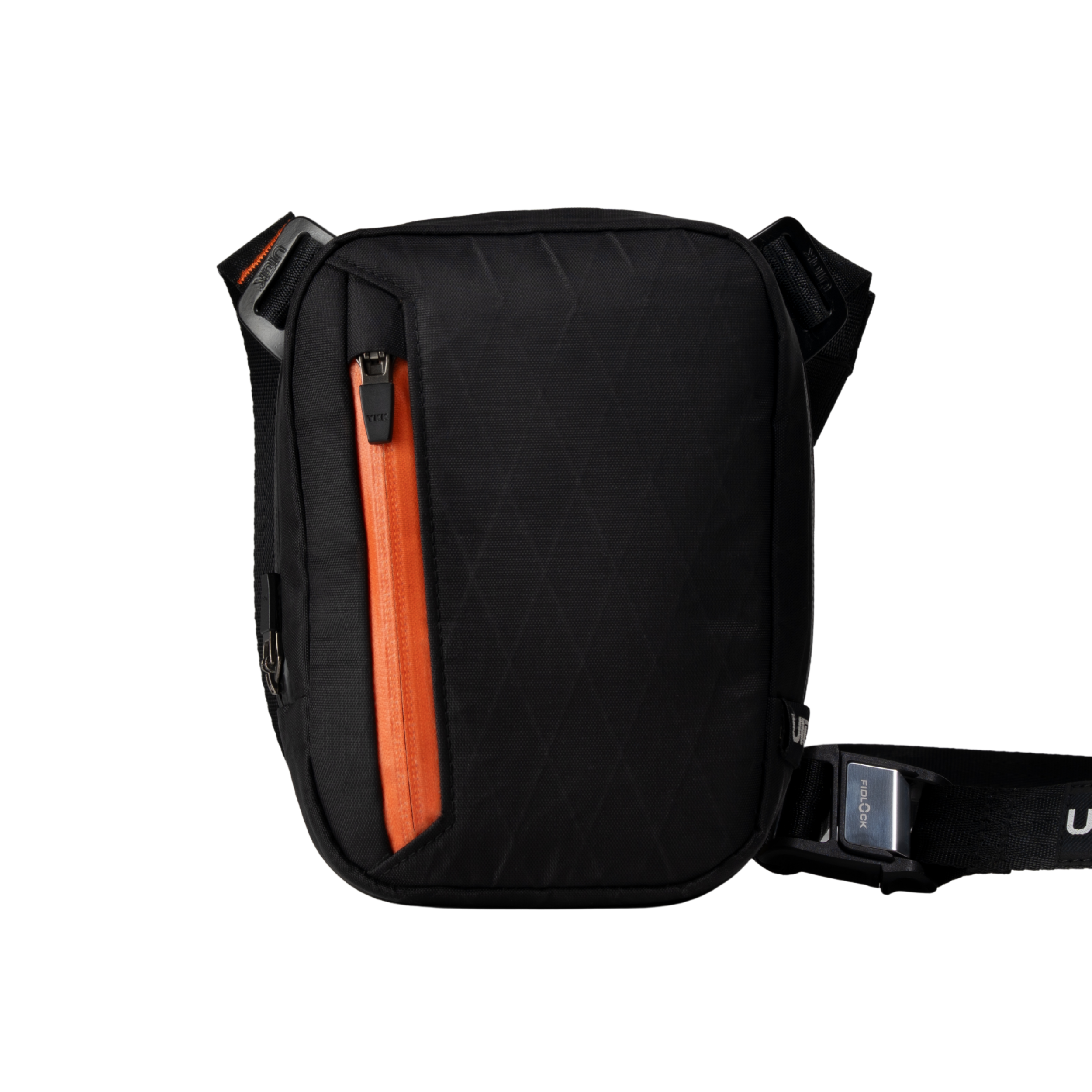 EDC.X Microsling Front View in X-Pac Onyx Black by UlūK Outdoors