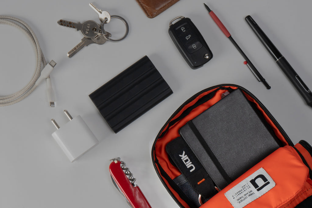 EDC .X Microsling X-Pac Onyx Black Carry Capacity by Ulūk Outdoors 
