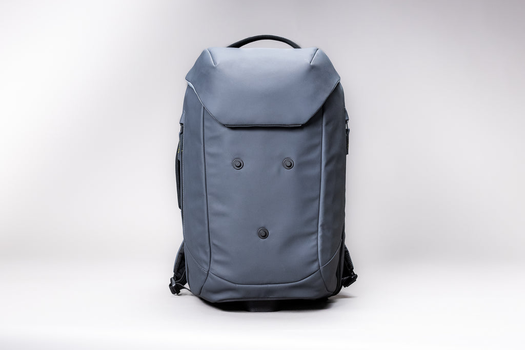 Rear view of the EDC 28 backpack in tpu skate by Uluk Outdoors 