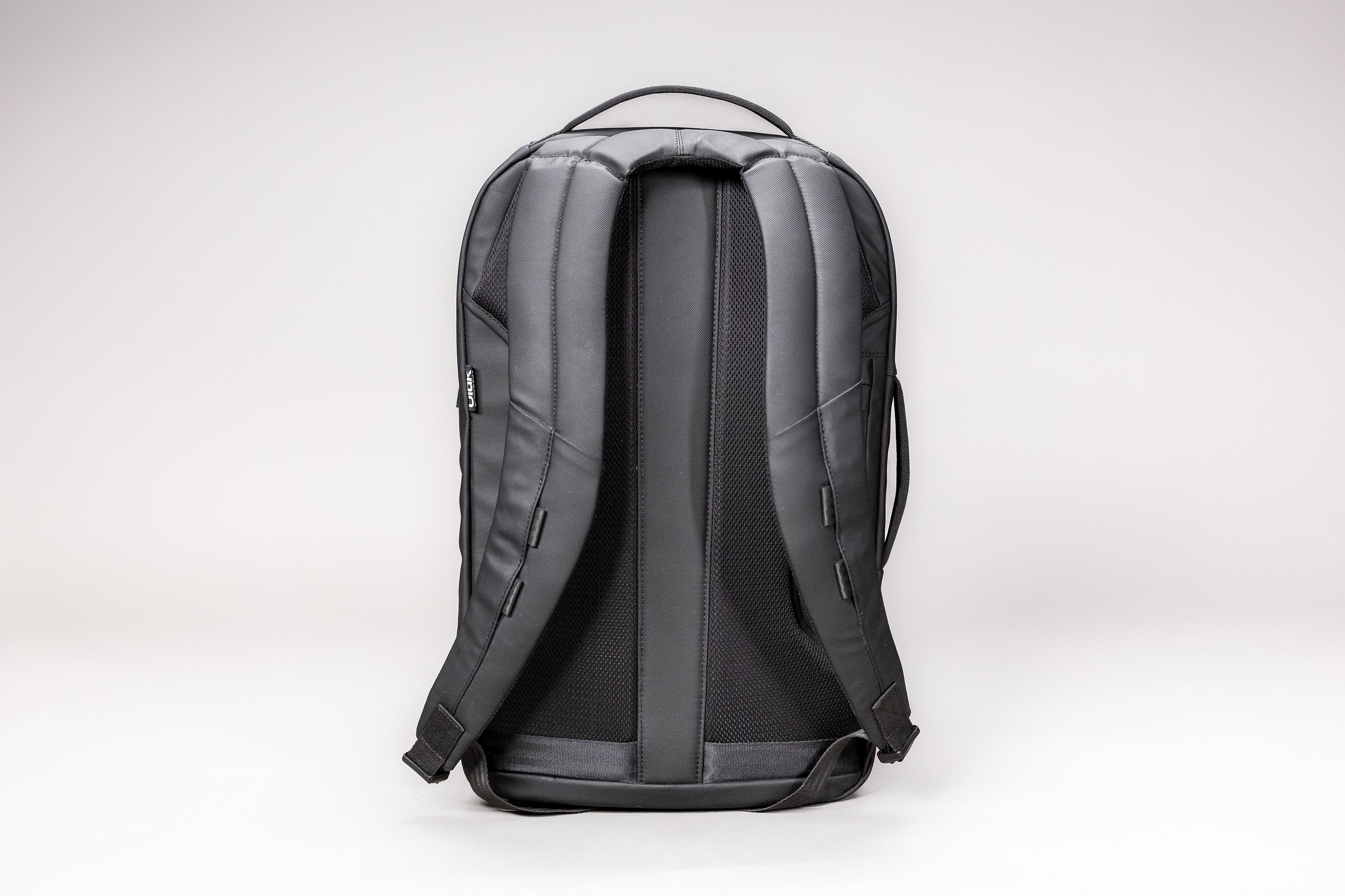 Back view of EDC 28 TPU Onyx Black backpack by Uluk Outdoors 